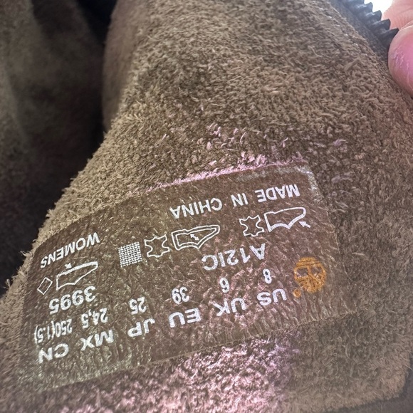 Timberland Women's Tan Leather Heeled Boots - Picture 3 of 14